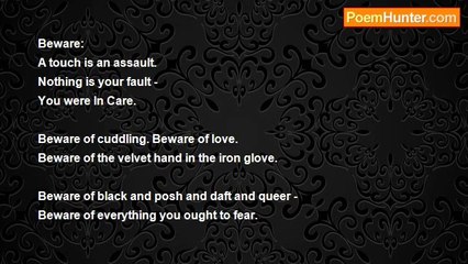 Pamela Ann Frances Crane - Beware!