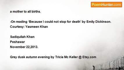 Sadiqullah Khan - A Mastress