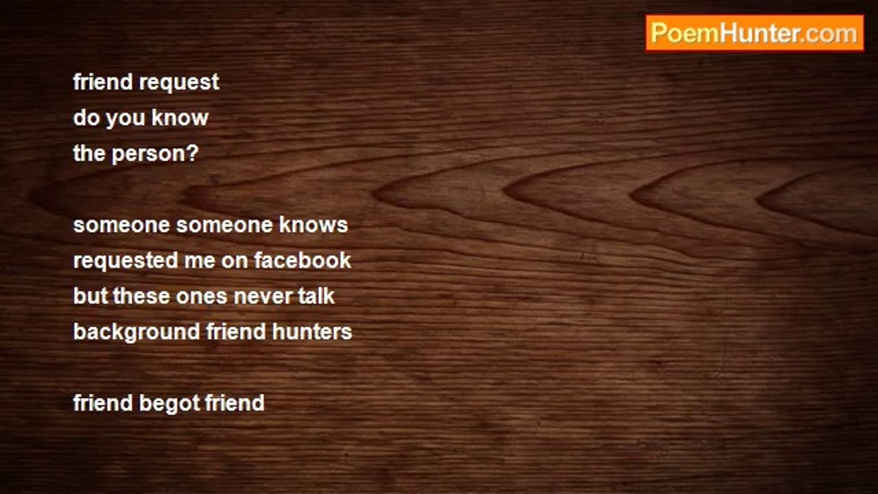 Terence G. Craddock - Background Friend Hunters