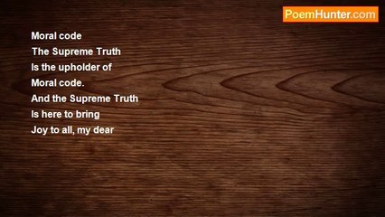 gajanan mishra - Moral Code