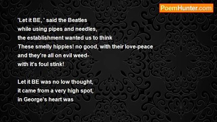 LUVinThe NOW - 'Let It Be' Said The Beatles