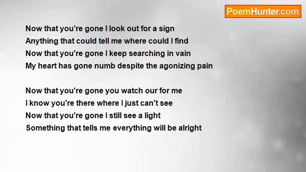 vishal parmar - Now that you're gone...