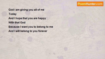 Aldo Kraas - GOD I AM GIVING YOU ALL OF ME