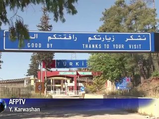 Syria govt retakes strategic town on Turkey border