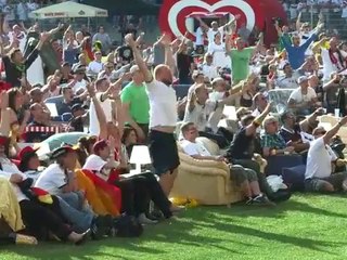 Germany fans invited to 'bring your own'..sofa