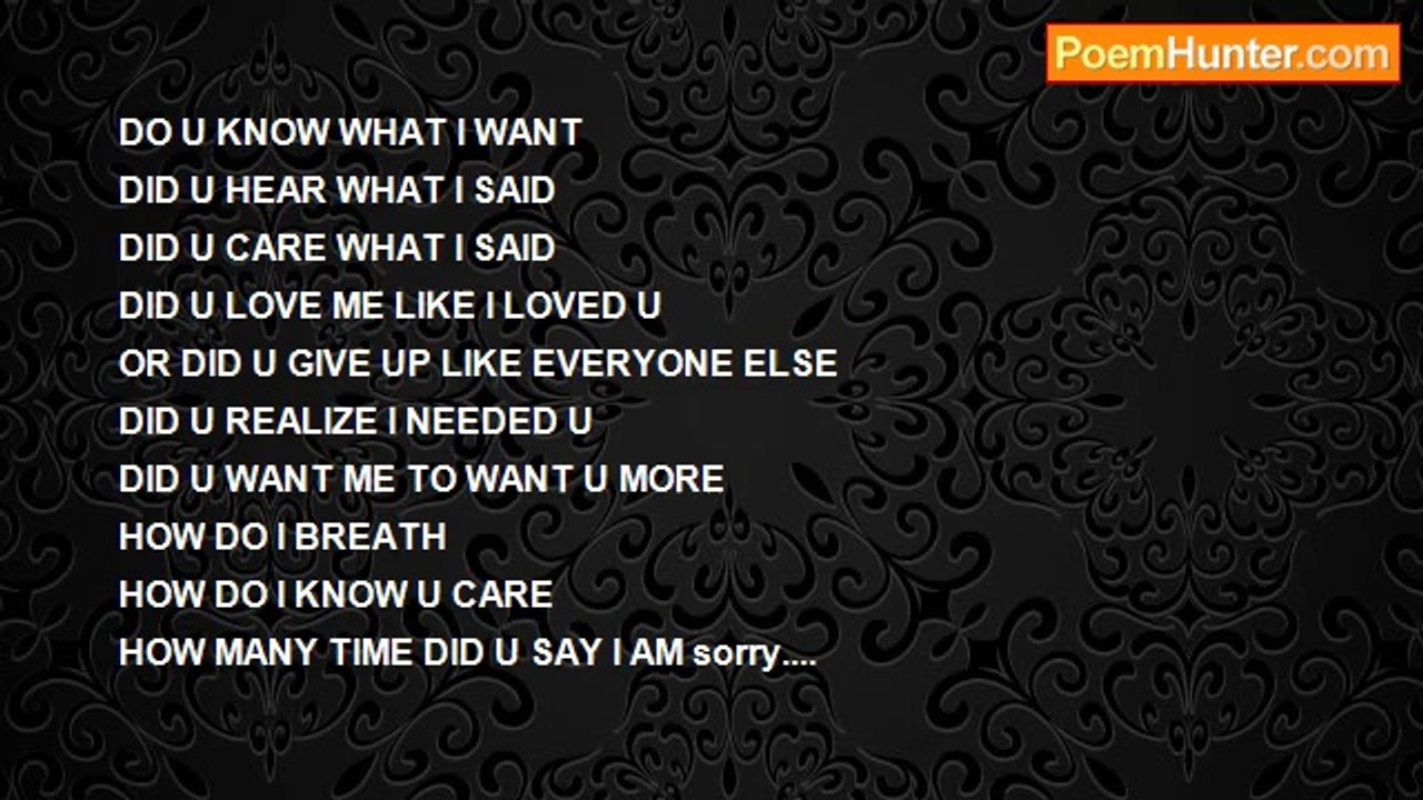 Heather Zimnicki - ..... DO I KNOW....