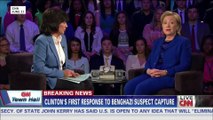 Hillary Clinton on CNN, annotated