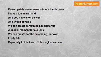 Justin Gildow - Scattering Flower Petals Across The Ocean Surface