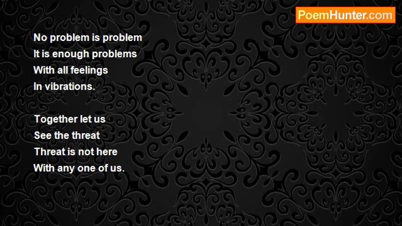 gajanan mishra - No problem is problem