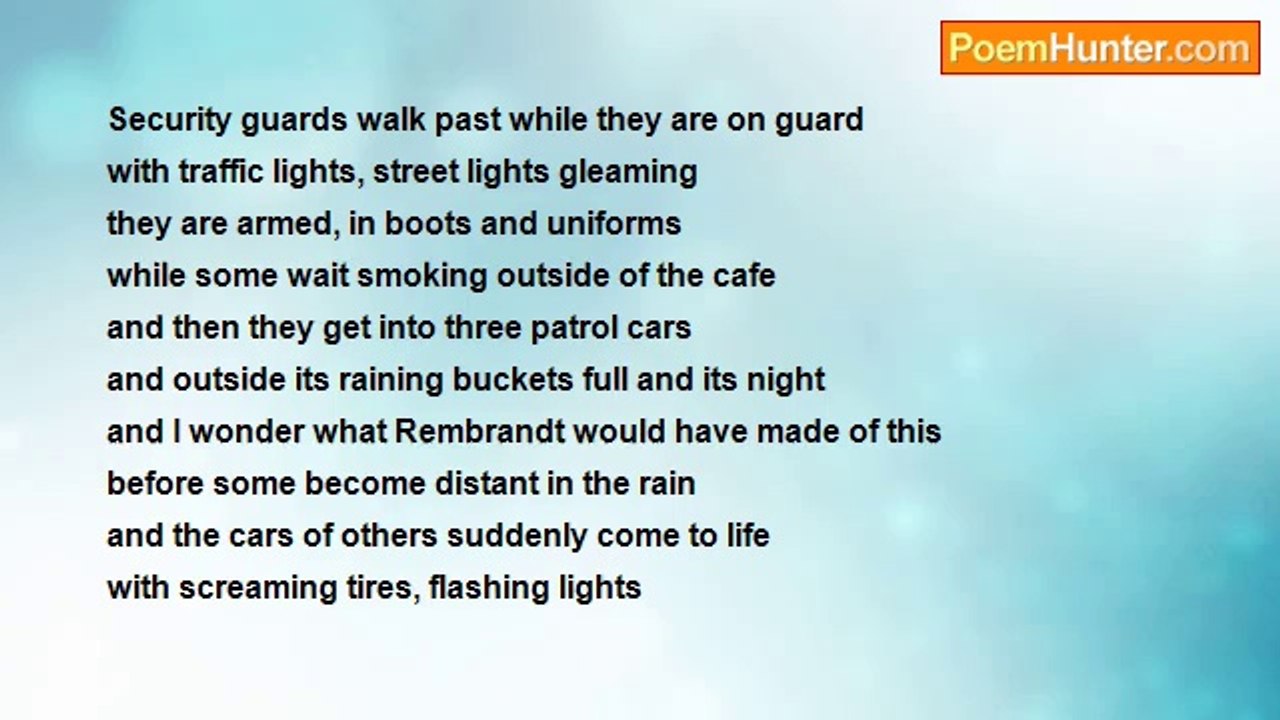 Gert Strydom - Night watch