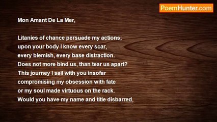 Captain Cur - My Obsession With Fate, (Love Letters From A Lady Of Renown)