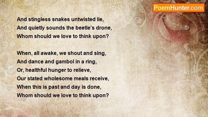 Joanna Baillie - Devotional Song For A Negro Child