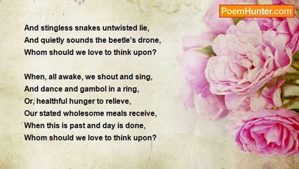 Joanna Baillie - Devotional Song For A Negro Child