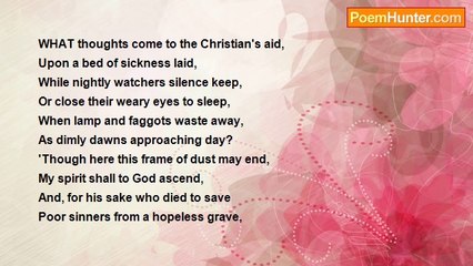 Joanna Baillie - Hymn #7