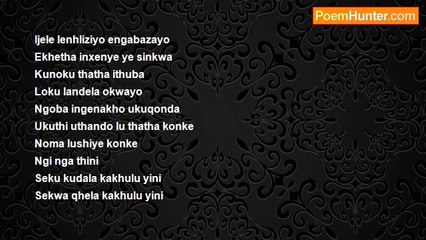 LLM Mbatha - [Zulu, inkondlo] Ngacela uku mamatheka