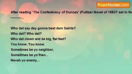 elysabeth faslund - ..........................Dunces In A Confederacy