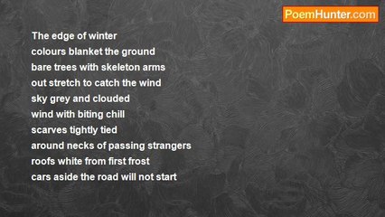 David Harris - Early Works - The Edge Of Winter