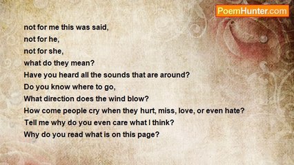 Elisa Gano - confused?