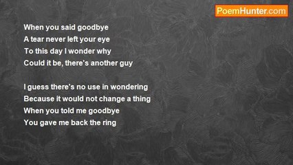 Ray Hansell - We Never Came To Be