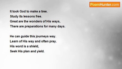 Esther Thornburg - To Make a Tree