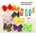 Cheap Deals 12 Assorted Mini Hair Clip Ribbon Bows for Babies and Little Girls Review