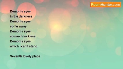 Marketa Richnavska - Demon's Eyes