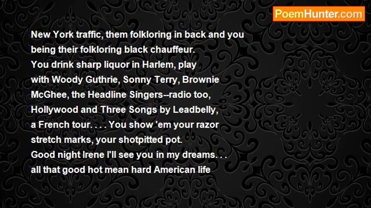 E. M. Schorb - Leadbelly