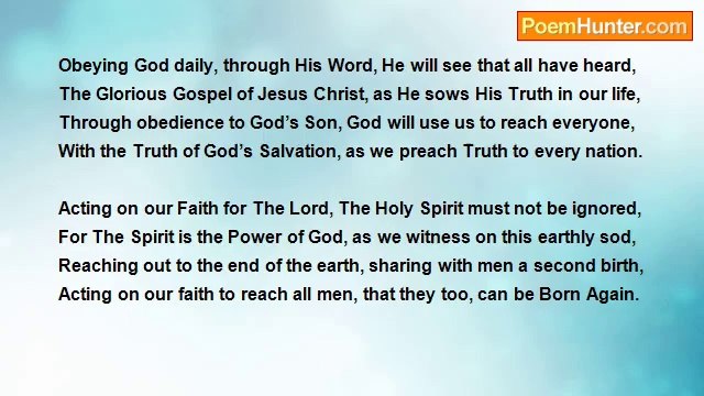 Bob Gotti - Trusting, Obeying And Acting