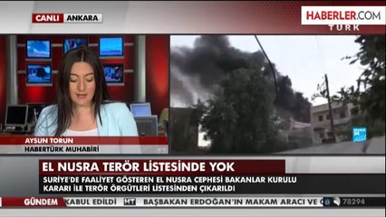 Hükümet El Nusra'yı Terör Listesinden Çıkardı