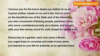 Joseph S. Josephides - Funeral Oration Of A Mother