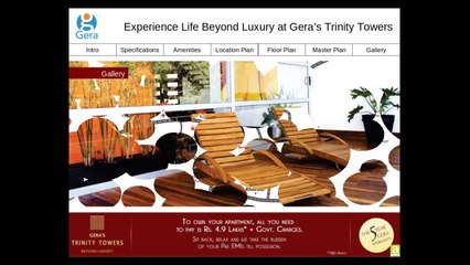 Download Video: Gera's Trinity Towers offers Residential Projects in Kharadi Pune