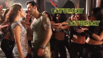 Alia Bhatt And Varun Dhawan's KISS | Saturday Saturday Song !