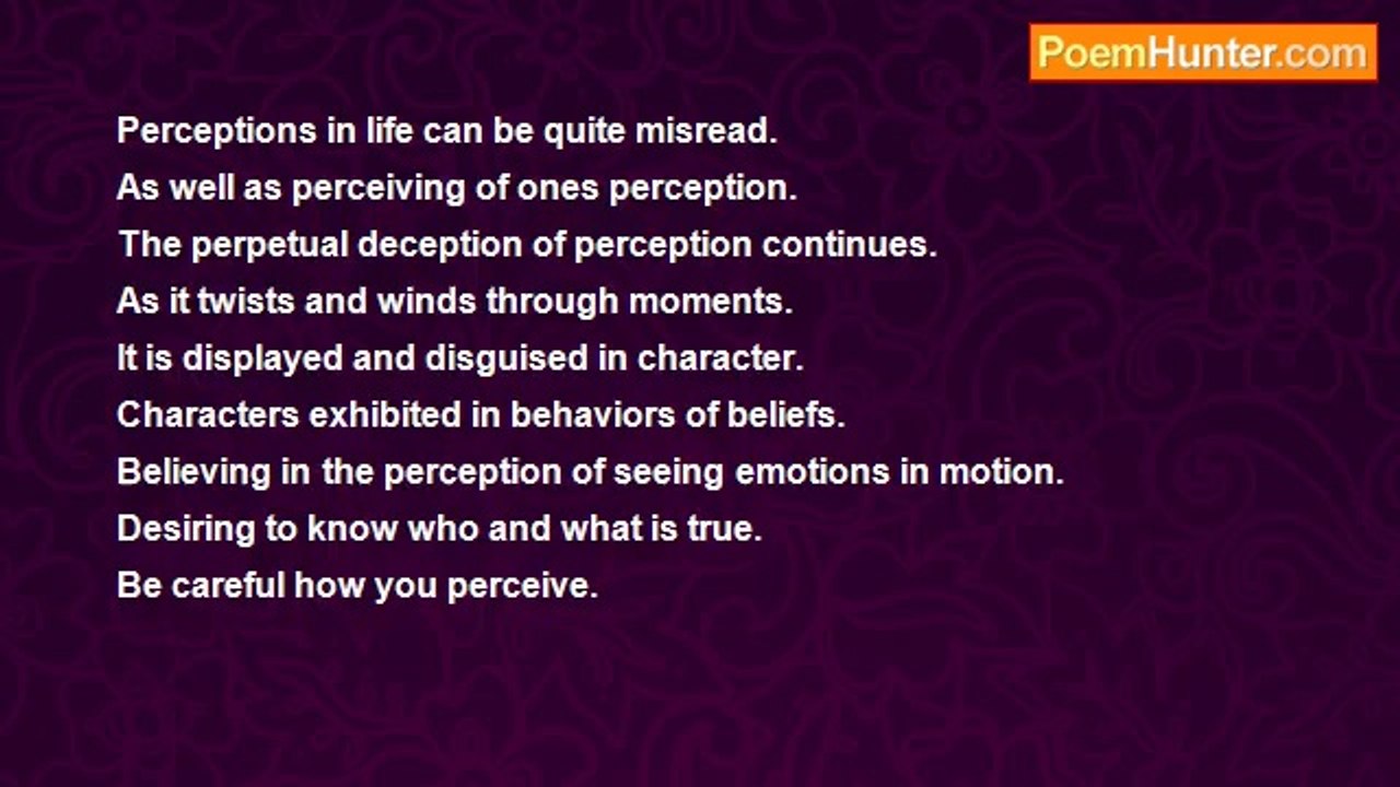 Delilah Caszatt - Perceptions Of Perception
