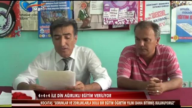 4+4+4 İLE DİN AĞIRLIKLI EĞİTİM VERİLİYOR