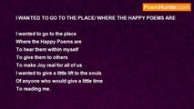 Shalom Freedman - I Wanted To Go To the Place/Where The Happy Poems Are