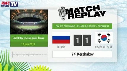 Russie - Corée du Sud : Le match Replay avec le son RMC Sport