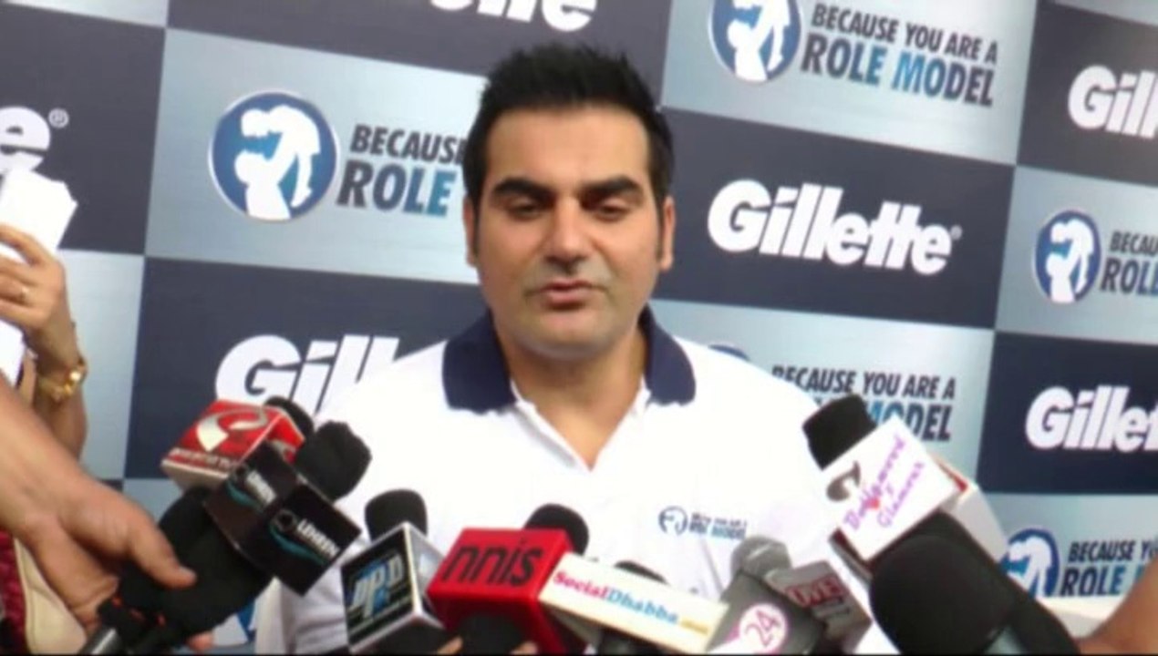 Because you are a role model with Arbaaz Khan and Rahul Dravid powered by Gillette