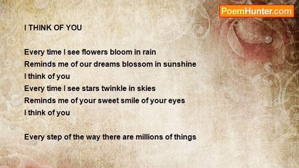 Mittur Ramprasad - I Thik Of You