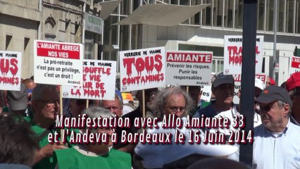 Victimes de l'Amiante (Bordeaux 16.06.14)