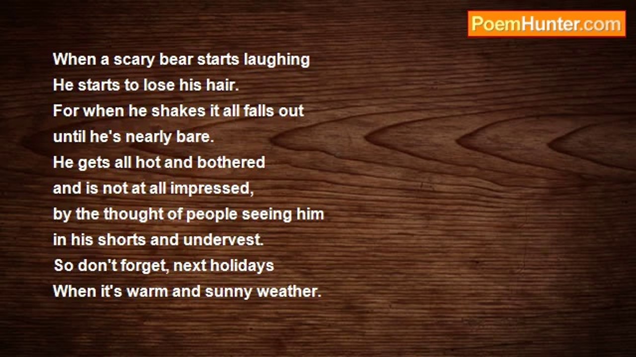 Adrian Yates - The Hairy Bear