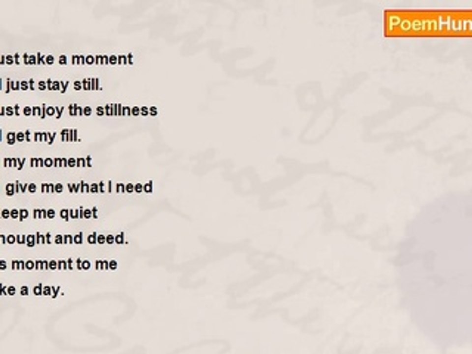 Edwina Reizer - A MOMENT