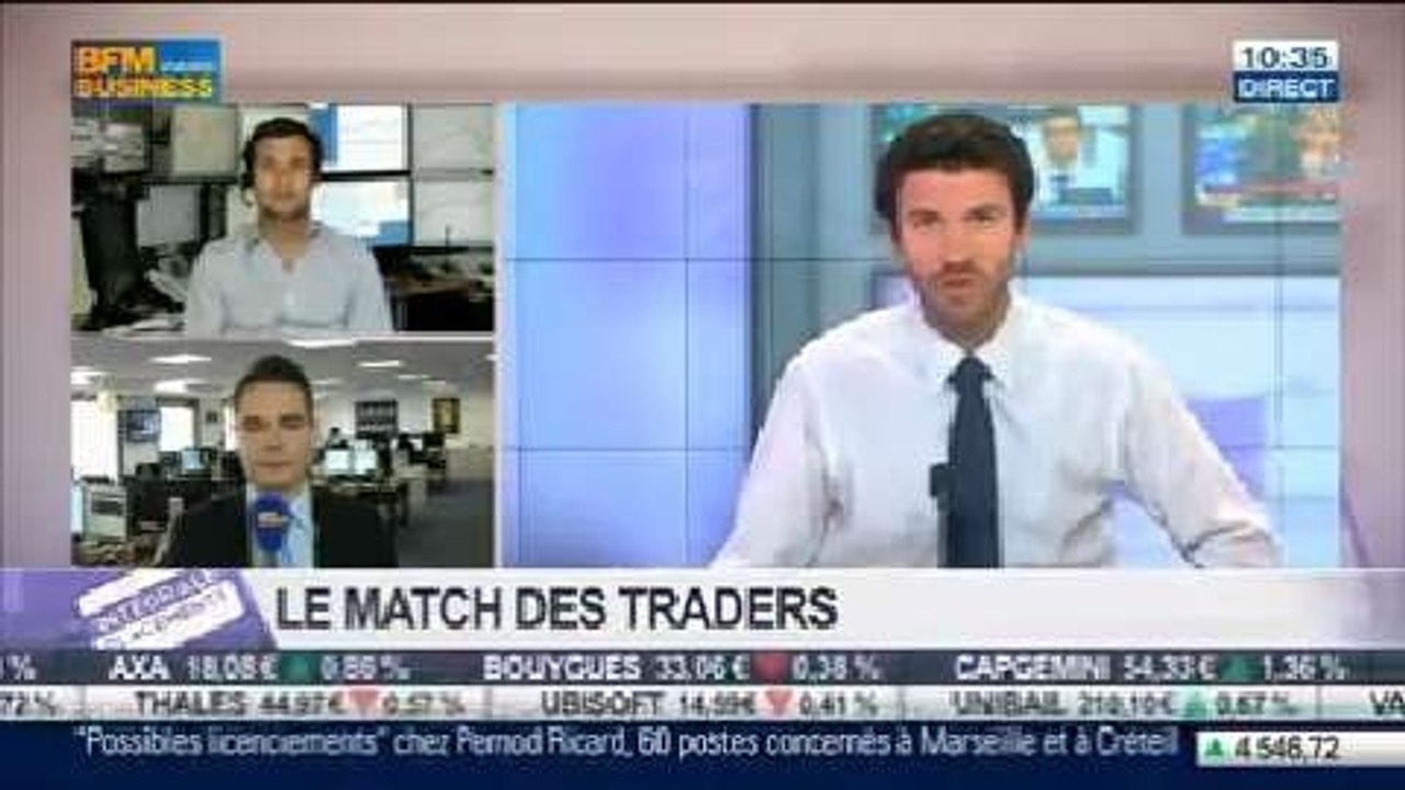 Le Match des Traders:  Matthieu Cerronne VS Christopher Dembik, dans Intégrale Placements - 18/06