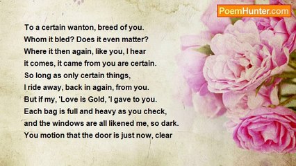 Is It Poetry - Again, If I Become A Highwayman