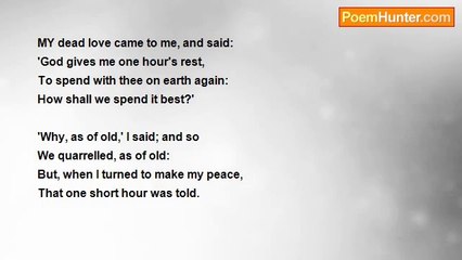 Stephen Phillips - A Dream