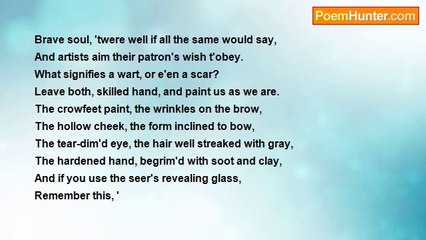 Joseph Horatio Chant - Paint Me As I Am, Warts And All