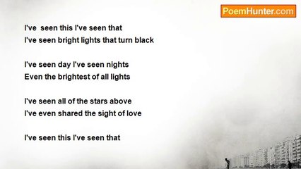 Willie Williams - I've seen this I've seen that