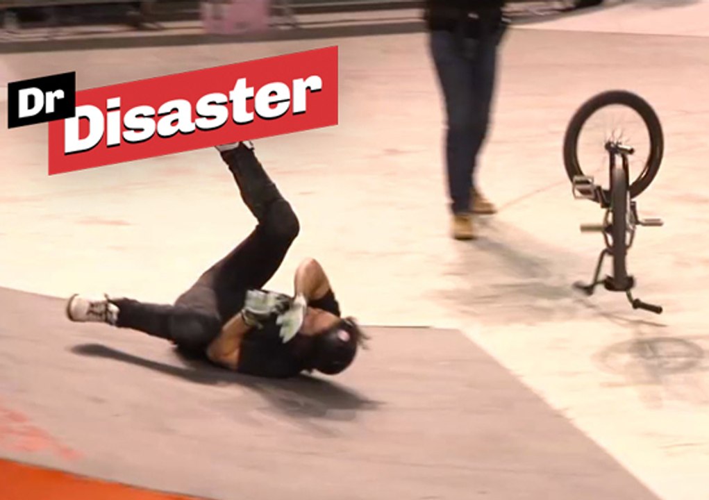 Impressionnant crash de Vinny Mannino au Simple Session / Dr Disaster