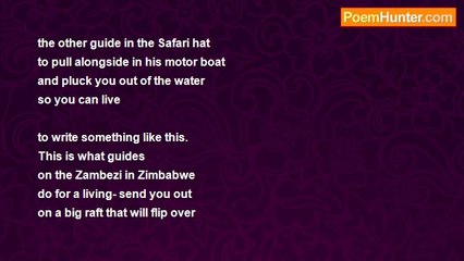 Donal Mahoney - Zambezi in Zimbabwe