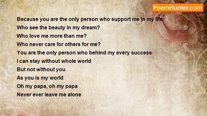 SWETA LEENA PANDA - THANK YOU PAPA