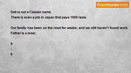 Matthew Christopher - Dalí Is Not A Catalan Name